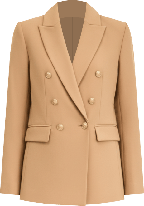 Women's Double-Breasted Blazer, Exclusively at Macy's