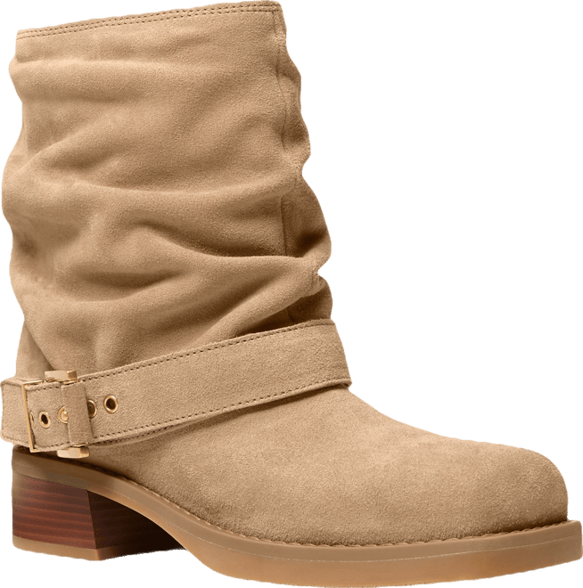 Michael  Women's Colby Square Toe Flat Booties