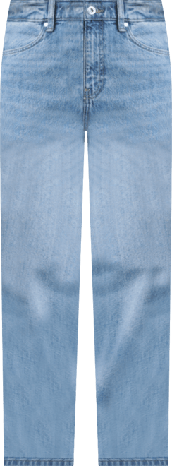 Women's High Waist Straight Jeans