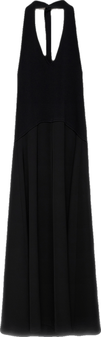 Women's Halter-Neck Combo Dress