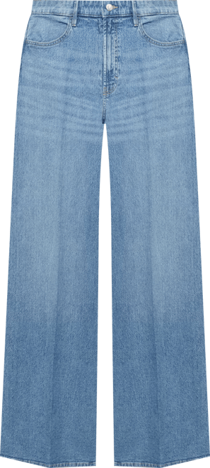 Women's High-Waisted Wide-Leg Jeans