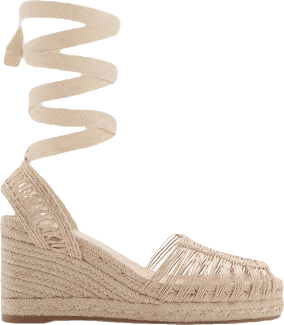 Women's Strappy Jute Wedges