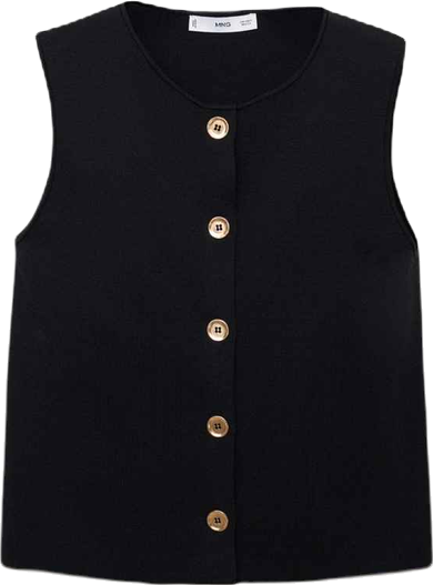 Women's Fine-Knit Gilet