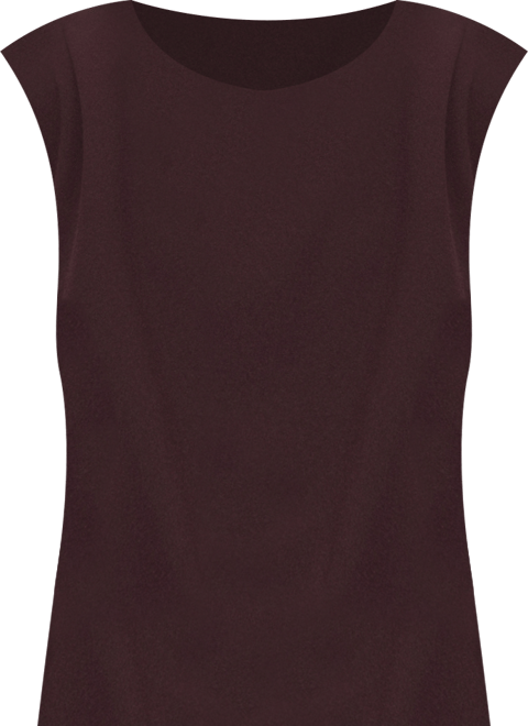 Women's Shoulder Pads Ruched Blouse