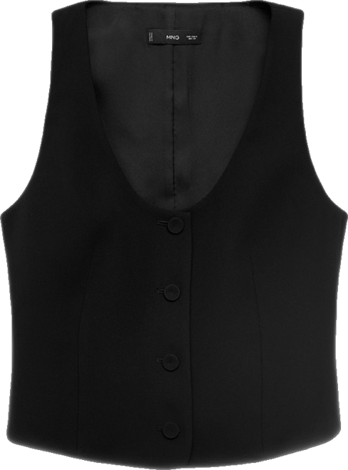 Women's Buttons Suit Vest