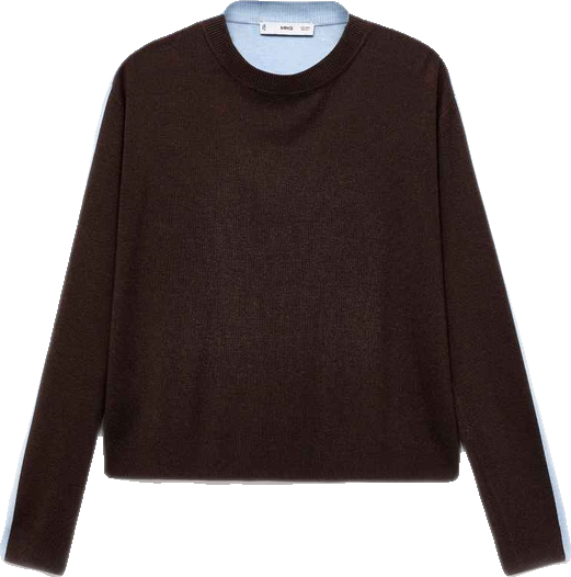 Women's Combined-Design Sweater