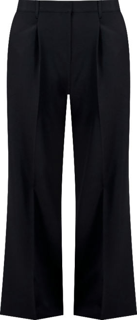 Women's Pleated Wide-Leg Pants