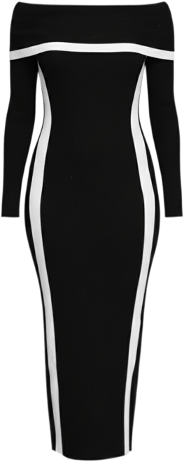 Women's Off The Shoulder Sweater Dress