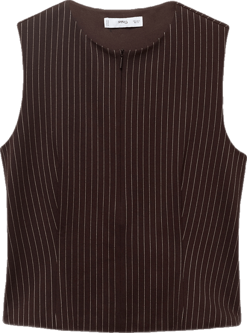 Women's Fitted Zip-Up Top