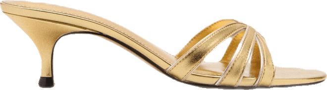 Women's Strappy Kitten Heel Sandals