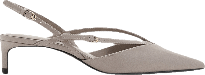 Women's Kitten-Heeled Strappy Shoes