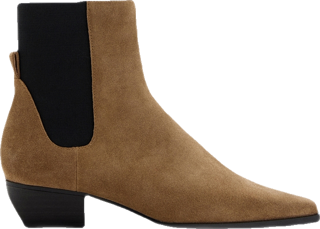 Women's Heel Suede Ankle Boots