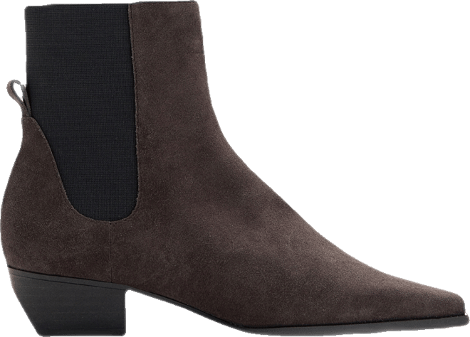Women's Heel Suede Ankle Boots