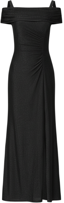 Women's Off-The-Shoulder Long Knit Dress