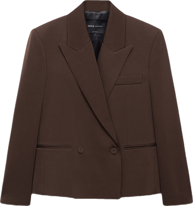 Women's Double-Breasted Suit Jacket