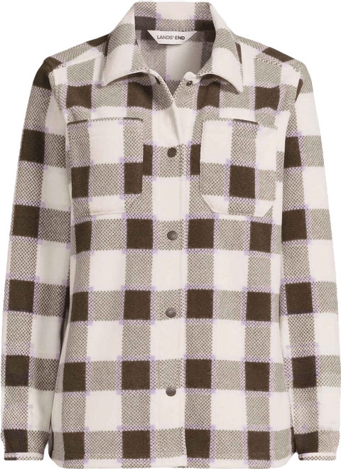 Women's Print Anyweather Fleece Shirt Jacket