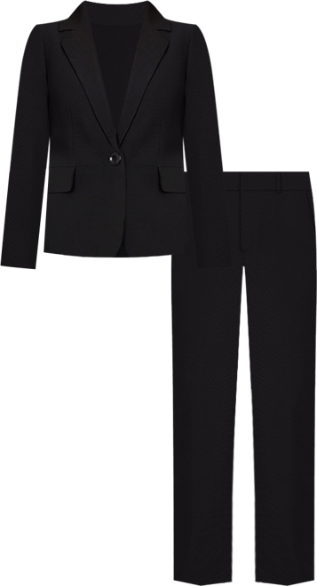 Jcpenney plus size formal pant suits best sale