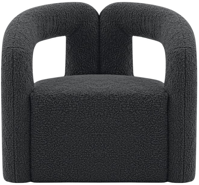 Darian Modern 28.74" Boucle Upholstered Accent Chair