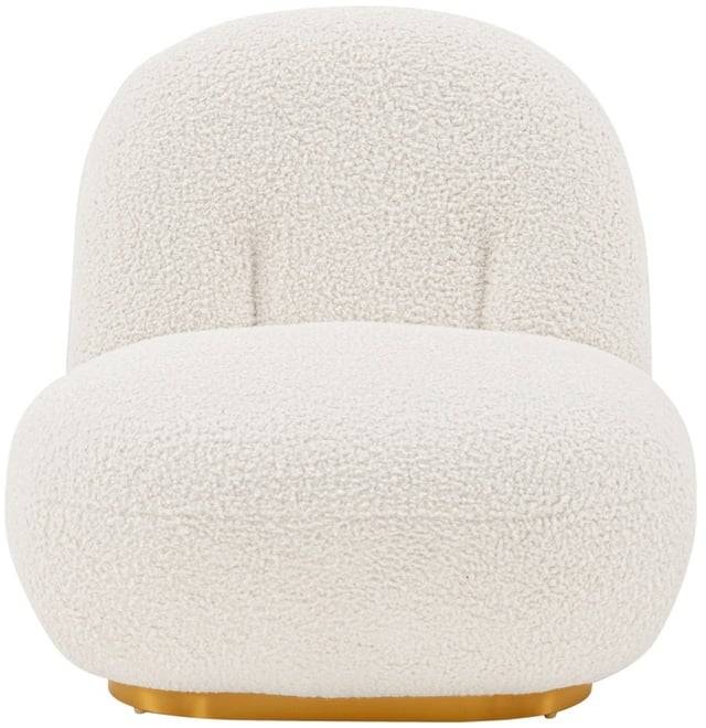 Edina Modern 27.17" Boucle Fabric Upholstered Accent Chair