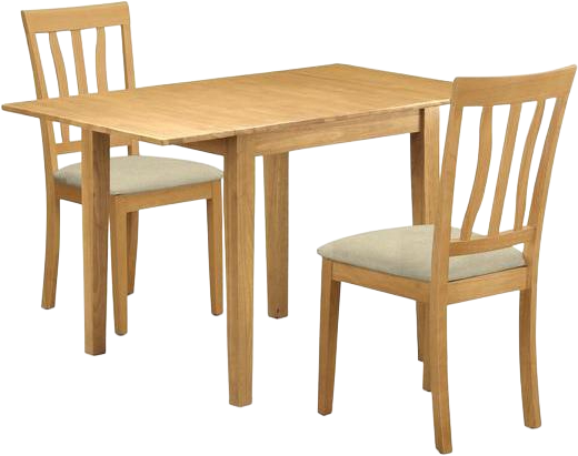 Dining Room Set Oak, NDAN3-oak-c