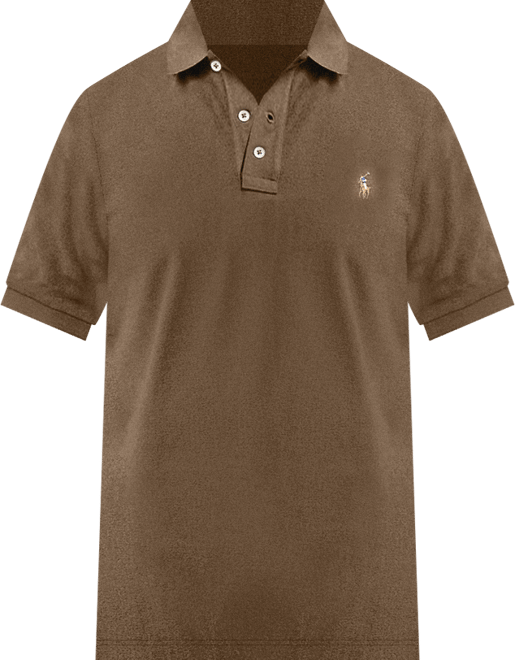 Men's Classic Fit Soft Cotton Polo Shirt