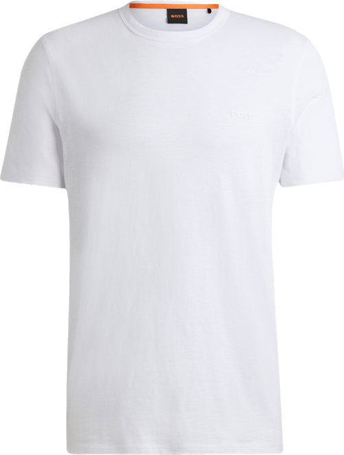 Boss by  Men's Slub-Cotton Logo Detail T-Shirt
