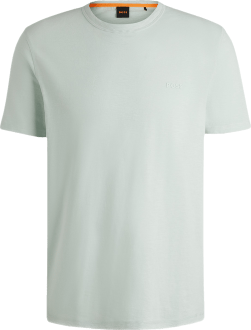 Boss by  Men's Slub-Cotton Logo Detail T-Shirt
