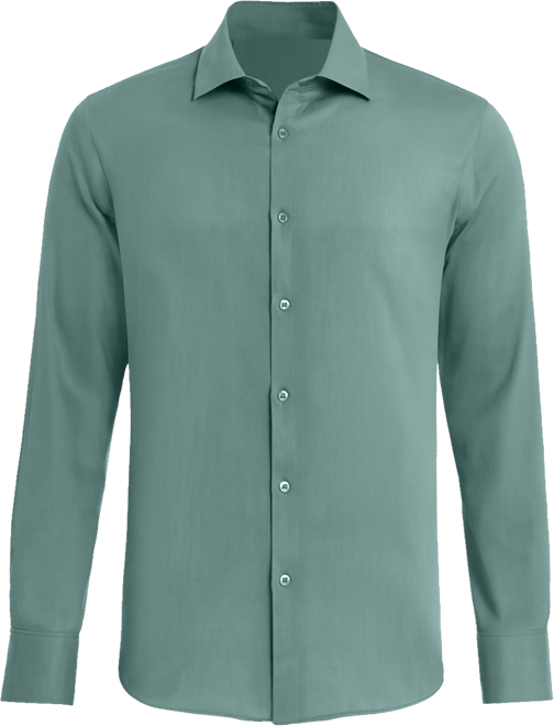 Men's Sateen Solid Dress Shirt, Macy's Exclusive