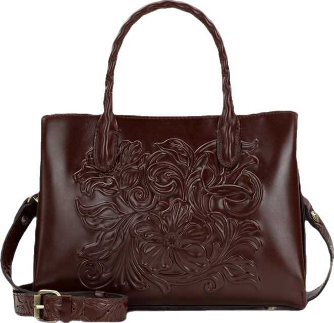 Genovese Medium Leather Top Handle Bag