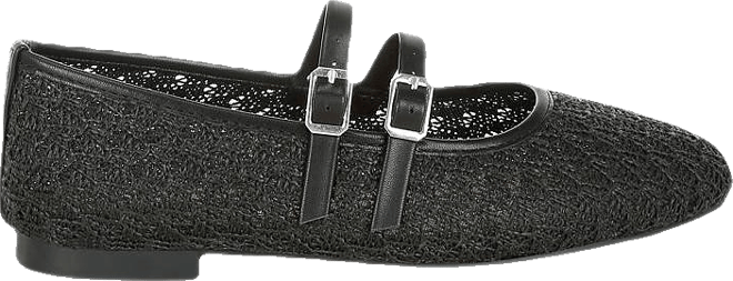Warena Pin Buckle Strapped Ballerinas Women