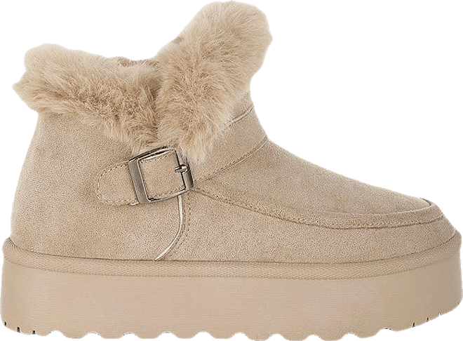 Linka Pin Buckle Detail Snow Boots Women