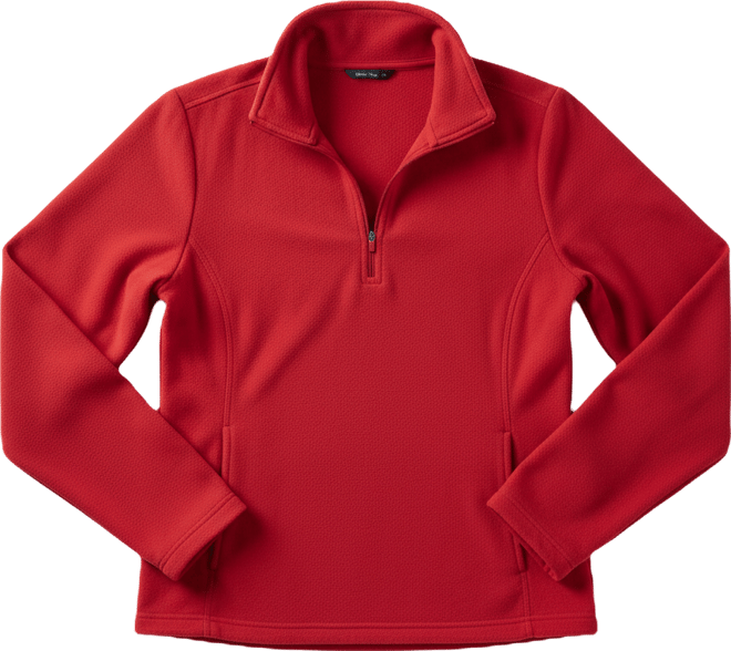 Women's Tall Fleece Quarter Zip Pullover Jacket