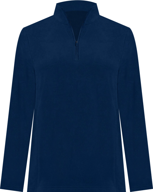 Women's Tall Fleece Quarter Zip Pullover Jacket