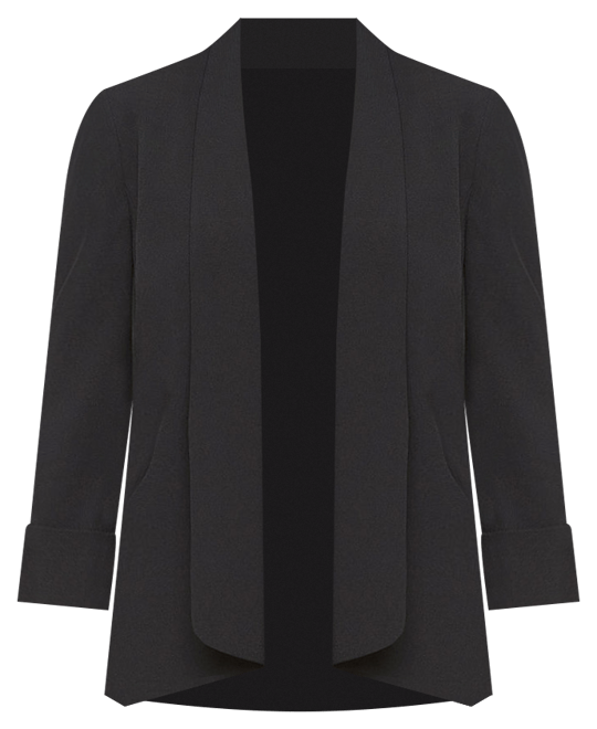 epine label basic jacket Black Black Label by Evan-Picone 3/4