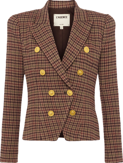 Bethany Houndstooth Blazer