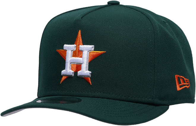New Era Houston Astros 45th 9FIFTY A-Frame Curve Cap - Men's