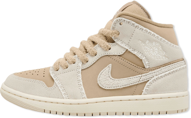 Air Jordan 1 Mid Se ホワイト/ベージュ Women's Air Jordan 1 Mid SE Casual Shoes | JD Sports