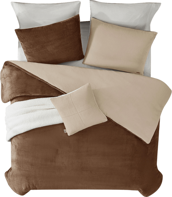 Brody Reversible 5-Pc. Comforter Set, Twin/Twin Xl