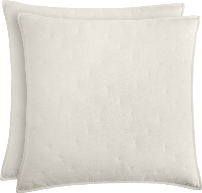 Etch Quilted 2-Pc Sham Set, Euro, Macy's Exclusive