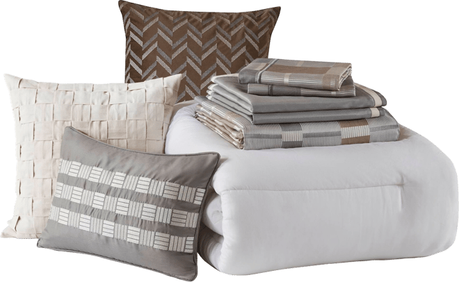 Prescott Jacquard Oversized Duvet Style 8-Pc. Comforter Set, Queen