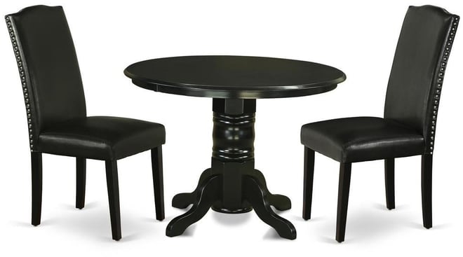 Dining Room Set Black, SHEN3-blk-69