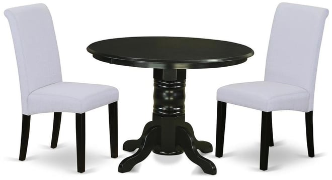 Dining Room Set Black, SHBA3-blk-05