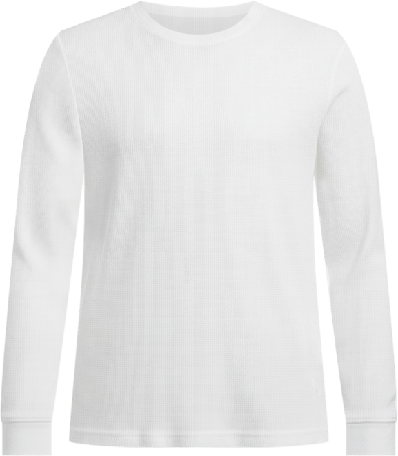 Men's Waffle Knit Thermal Long Sleeve T-Shirt