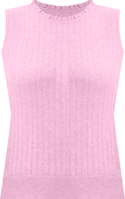 Trendy Plus Sleeveless Pointelle-Knit Cami, Macy's Exclusive