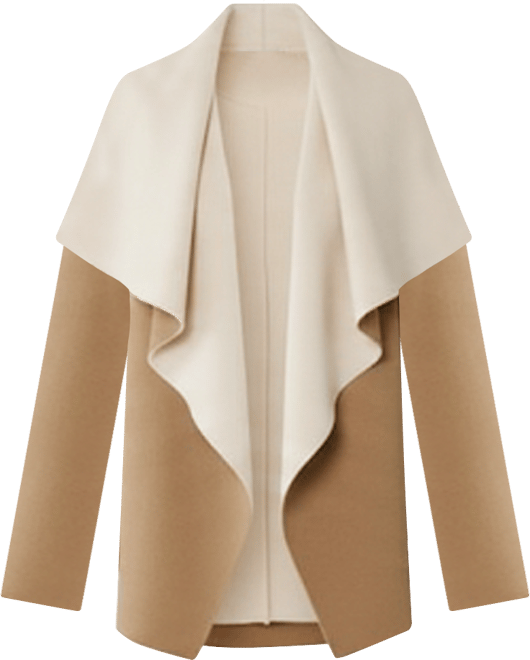 Women's Bridgette-u Double Face Wool Wrap Coat