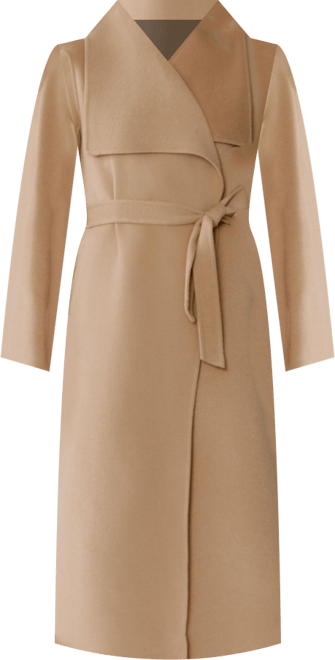 Women's Britta-u Double Face Wool Wrap Coat