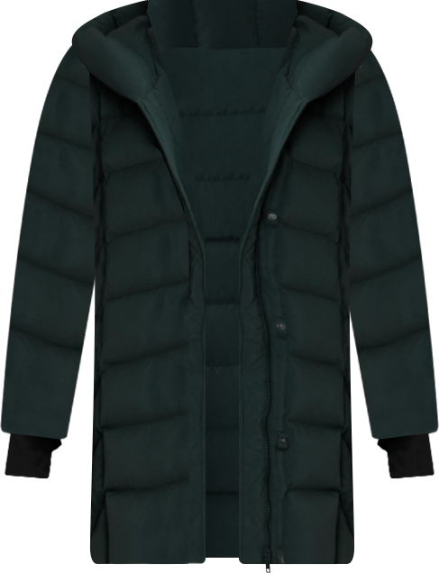 Women's Sonny-n Slim-Fit Novo Down Coat With Bib & Hood