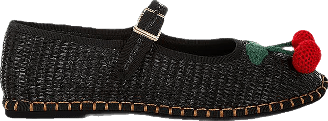 Brunch Date Cherry Accent Mary Jane Flats Women