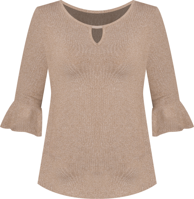 Petite Bell Sleeve Top