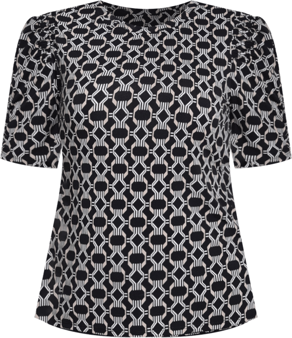 Women's Short Sleeve Scoop Neck Top